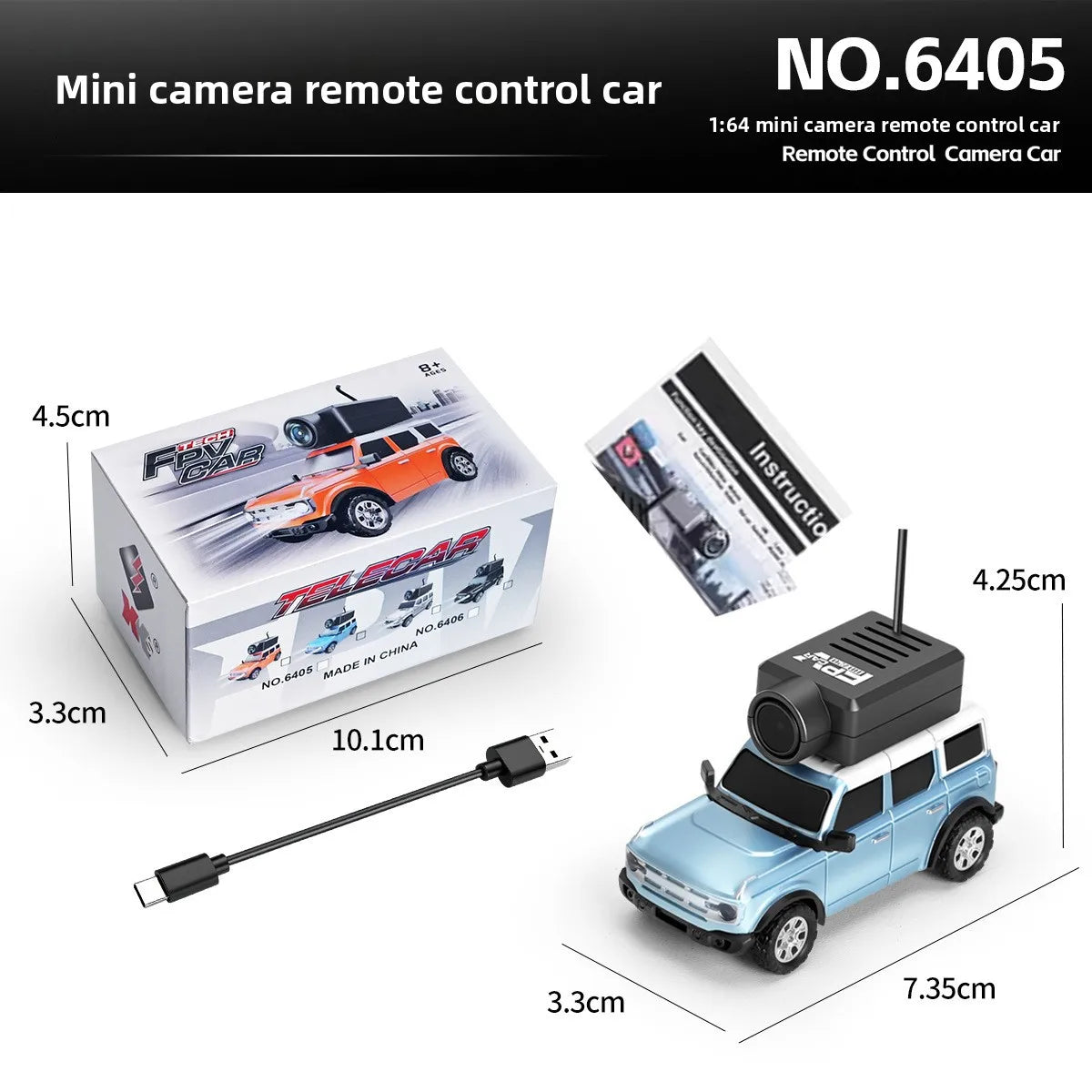 Wltoys 6405 6406 1/64 Mini FPV RC Car 720P HD Camera Wifi APP Control 2.4G Gyroscope Remote Control Racing Toy Car for Children