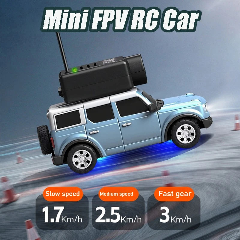 Wltoys 6405 6406 1/64 Mini FPV RC Car 720P HD Camera Wifi APP Control 2.4G Gyroscope Remote Control Racing Toy Car for Children